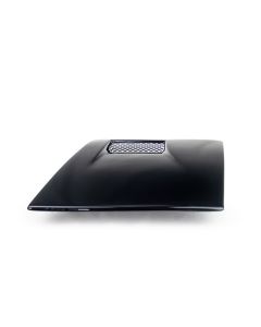 Air Intake Lid, Left Headlight Cover for Mazda MX5 (NA) 1989–-–1998, in high-gloss black fiberglass