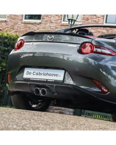 MX5 Dual Stainless Steel Exhaust with Diffuser