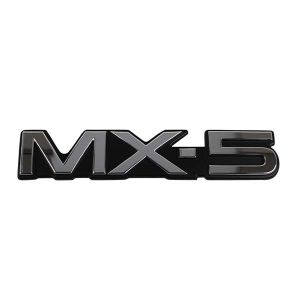 MX5 emblem on the rear bumper