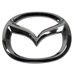 MX5 Mazda emblem on the trunk lid 