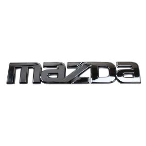 MX5 Mazda emblem on the trunk lid