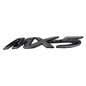 MX5 emblem on the trunk lid