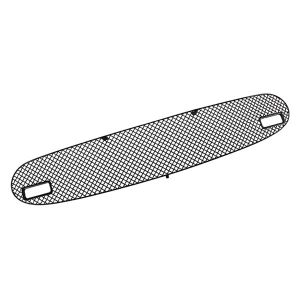 MX5 Woven Stainless Steel Grill with Opening for Towing Eye, Black