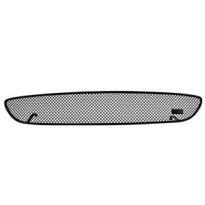 MX5 Woven Stainless Steel Grill without Opening or Towing Eye, Black