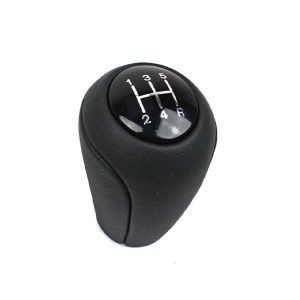 MX5 Leather Gear Shift Knob, Black (5-speed)