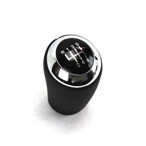 MX5 Leather Gear Shift Knob, Black (6-speed)