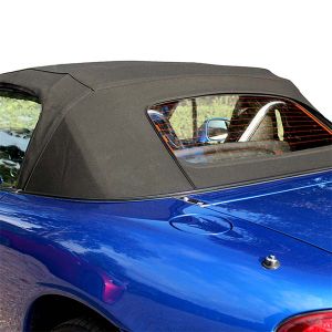 MX5 Soft Top - fabric with glass window (black)