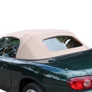 MX5 Soft Top - Fabric with Glass Window, Premium (Beige)