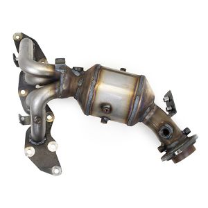 Mazda MX5 NC exhaust manifold with catalytic converter first catalytic converter 2005 - 2015