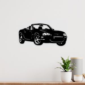 MX5 Wall Decoration NB (48 x 21 cm) Black