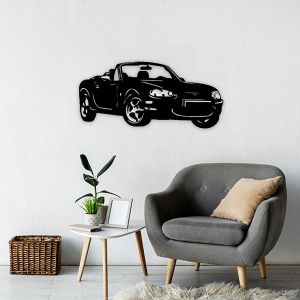 MX5 Wall Decoration NB (70 x 31 cm) Black
