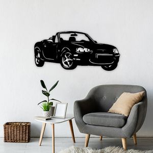 MX5 Wall Decoration NB (89 x 40 cm) Black