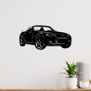 MX5 Wall Decoration NC (48 x 21 cm) Black