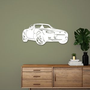 MX5 Wall Decoration NC (89 x 40 cm) White