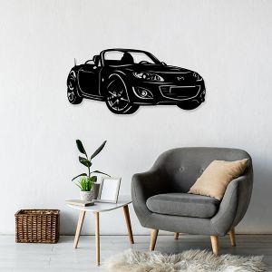 MX5 Wall Decoration NCFL (89 x 40 cm) Black