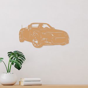 MX5 Wall Decoration NCFLFL (48 x 21 cm) Wood