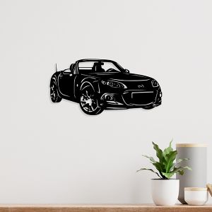 MX5 Wall Decoration NCFLFL (48 x 21 cm) Black