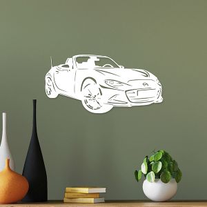 MX5 Wall Decoration ND (48*21cm) White