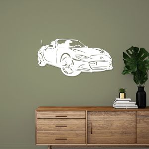 MX5 Wall Decoration ND (89*40cm) White