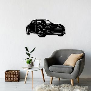 MX5 Wall Decoration NDRF (70*31cm) Black
