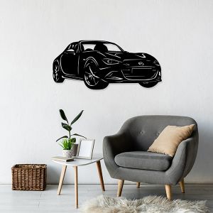 MX5 Wall Decoration NDRF (89*40cm) Black