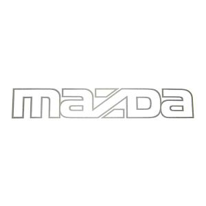 MX5 Bumper sticker light gray