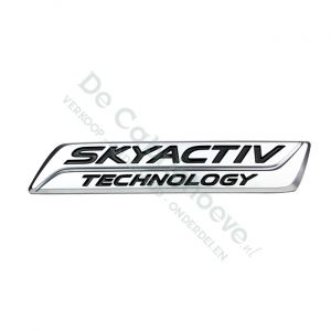 MX5 'Skyactiv' chrome emblem rear side