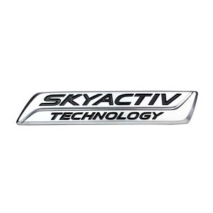 MX5 'Skyactiv' chrome emblem rear side