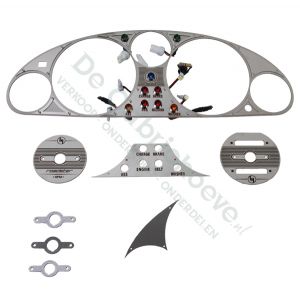 MX5 Classic stainless steel instrument panel - Jass Performance