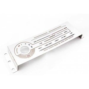 MX5 stainless steel cover plate heater (brushed) green lighting - Jass Performance