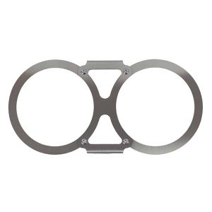 MX5 stainless steel inset cup holder (polished) - Jass Performance