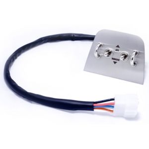 MX5 stainless steel window switch classic (polished) - Jass Performance