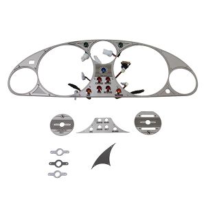 MX5 Classic stainless steel instrument panel - Jass Performance