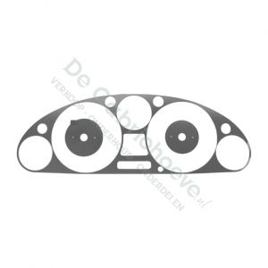 MX5 stainless steel instrument panel (brushed) - Jass Performance