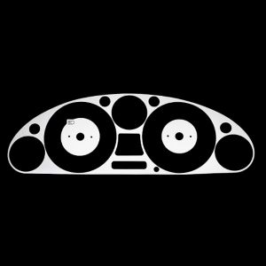 MX5 stainless steel instrument panel (brushed) - Jass Performance