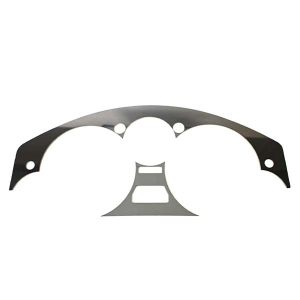MX5 stainless steel instrument panel (2-parts)