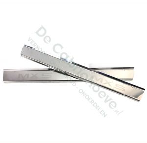 MX5 stainless steel entry moldings with MX5-logo