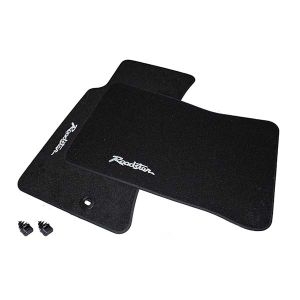 MX5 Mats black with white Roadster logo