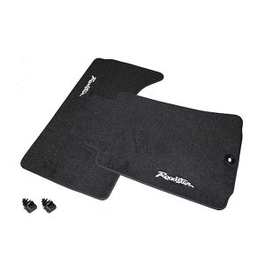 MX5 Mats black with white Roadster logo