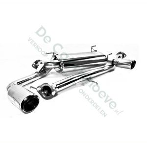 MX5 Double stainless steel exhaust NA