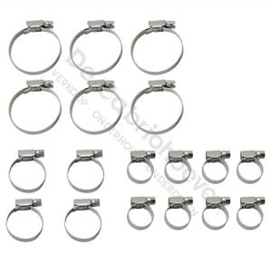 MX5 Set of hose clamps cooling hoses NA