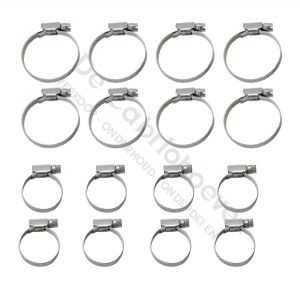 MX5 Set of hose clamps cooling hoses NB and NBFL