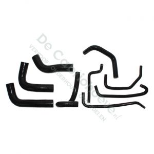 MX5 Set of cooling hoses silicone 1.8l black