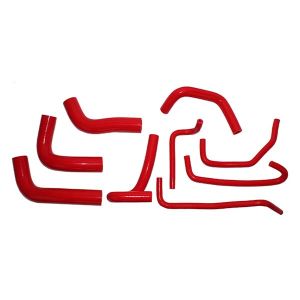 MX5 Set of cooling hoses silicone 1.8l red