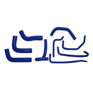 MX5 Set of cooling hoses silicone 1.8l blue