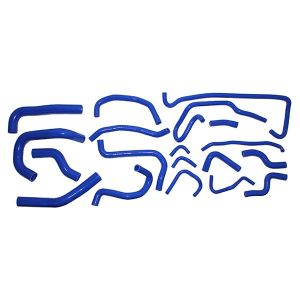 MX5 Set of cooling hoses silicone 1.8l and 2.0l blue