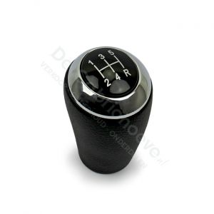 MX5 Gear stick leather black with chrome ring