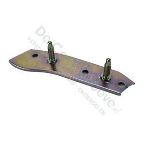 MX5 Front bumper mounting plate right (metal)