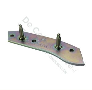 MX5 Front bumper mounting plate left (metal)