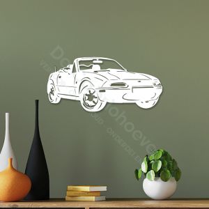 MX5 Wall Decoration NA (48*21cm) White